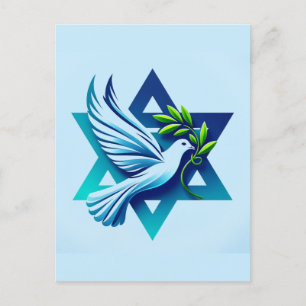 Blue Dove och David Peace-stjärnan Vykort