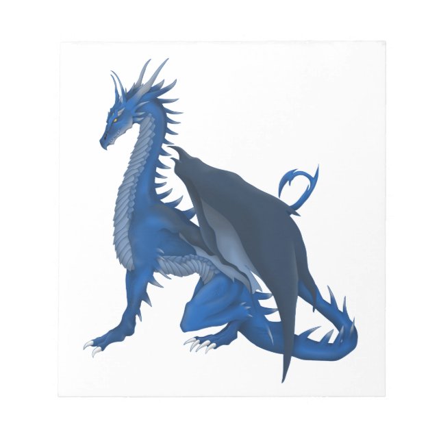 Blue Dragon Anteckningsblock (Framsida)