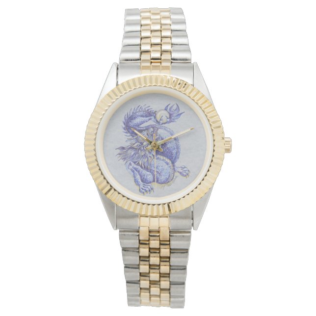 Blue Dragon Armbandsur (Framsida)