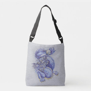 Blue Dragon Axelväska