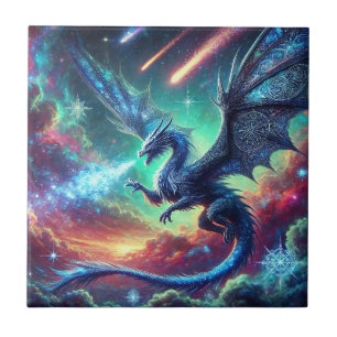 Blue Dragon Kakelplatta
