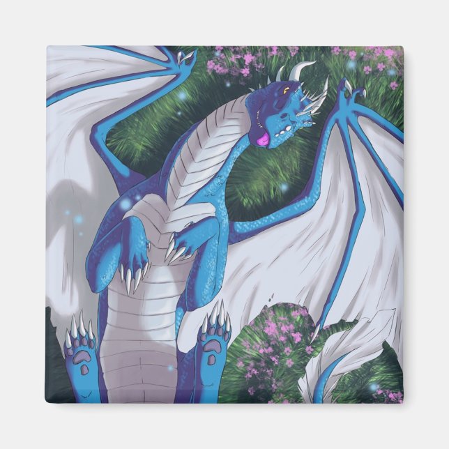 Blue Dragon Magnet (Framsidan)