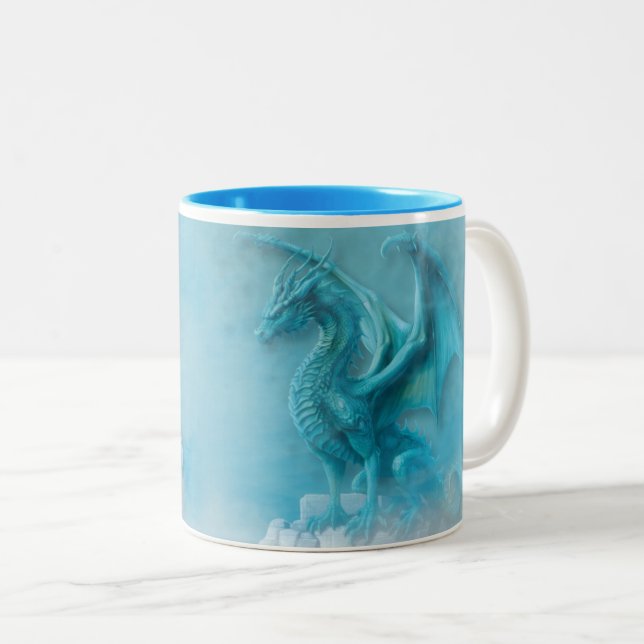 Blue Dragon mugg (Framsida höger)