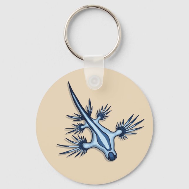Blue Dragon Nudigren Nyckelring (Framsida)