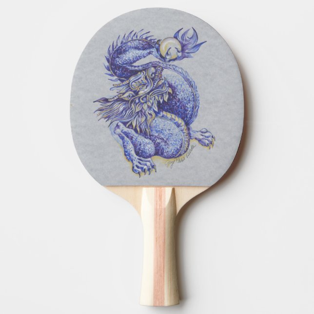 Blue Dragon Pingisracket (Framsidan)