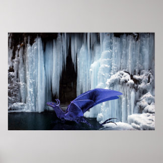 Blue Dragon Poster