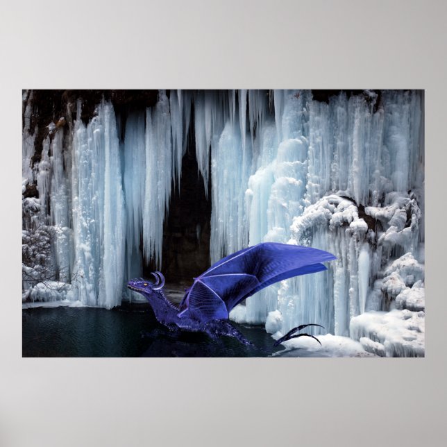 Blue Dragon Poster (Framsidan)