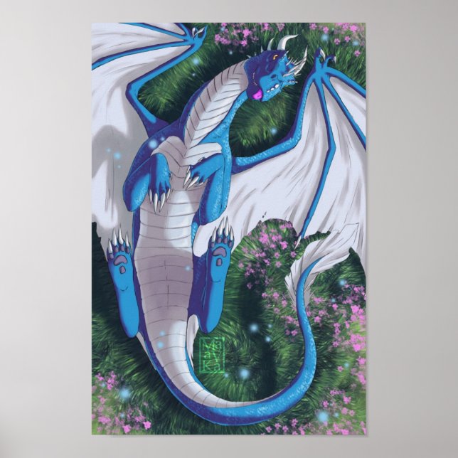 Blue Dragon Poster (Framsidan)