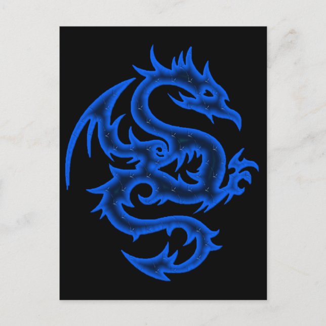 BLUE DRAGON VYKORT (Framsida)