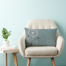 Blue Dragonflies American MoJo Pillow Lumbarkudde