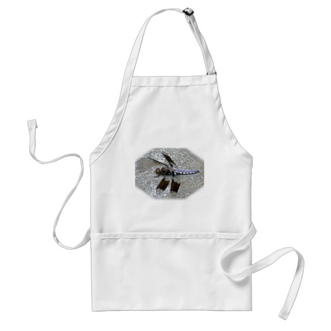 Blue Dragonfly Apron Förkläde (Framsidan)