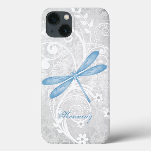 Blue Dragonfly Personlig Fodral-Mate iphone case (Baksida)