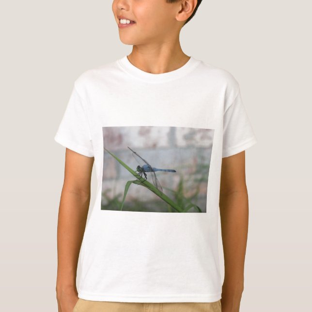 Blue Dragonfly Tee Shirt (Framsida)