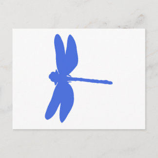 Blue Dragonfly Vykort