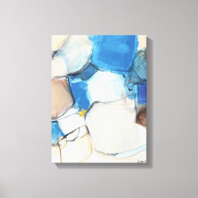 Blue Dream 1976 0011 av Jose T Joya Canvastryck (Framsida)