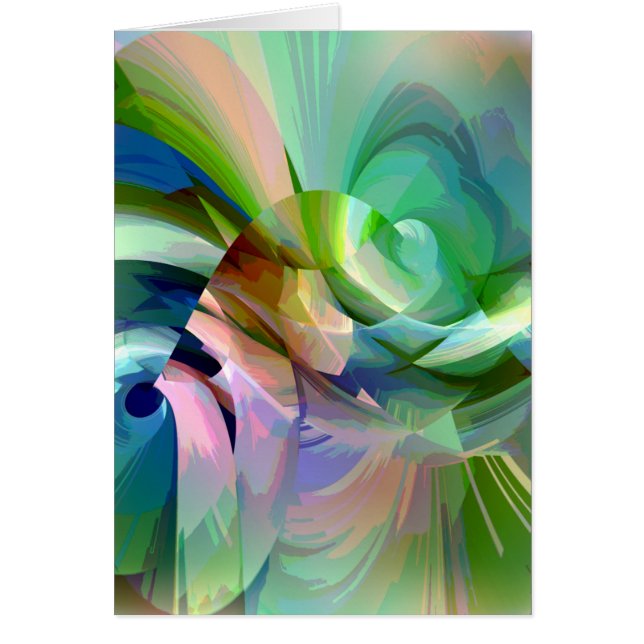 Blue Dream Hälsningskort (Framsidan)