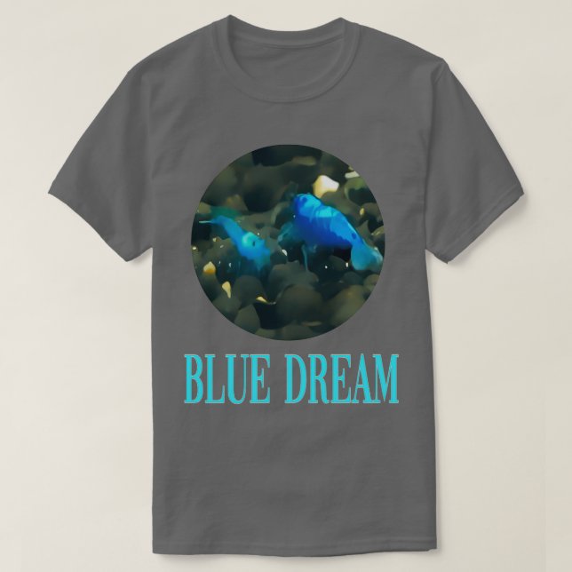 Blue Dream Shrimp T Shirt (Design framsida)