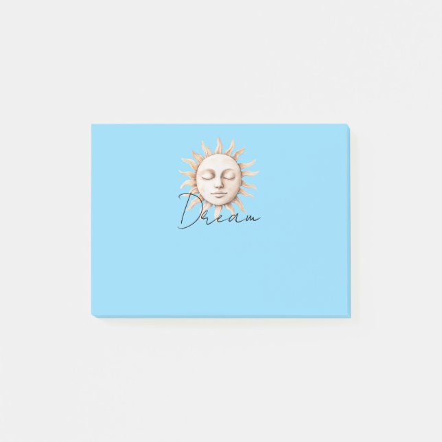 Blue Dream Sicilian Sol Post-it Block (Framsida)