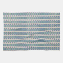 Blue Dreams Tick Towel Kökshandduk