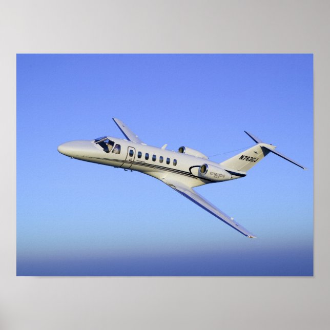 Blue Dusk CJ3 Poster (Framsidan)