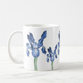 Blue Dutch Iris - Kaffemugg