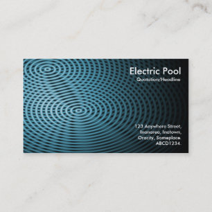 Blue Electric Bassäng 02 Visitkort