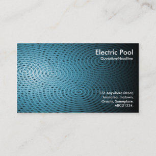 Blue Electric Bassäng 08 Visitkort