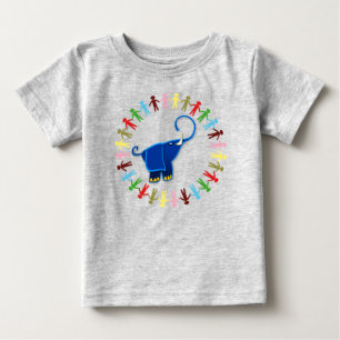 BLUE ELEPHANT DESIGN TRÖJA