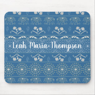 Blue Elephant Mandala Musmatta