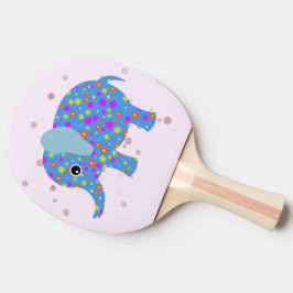 Blue Elephant Ping Pong Paddle Pingisracket