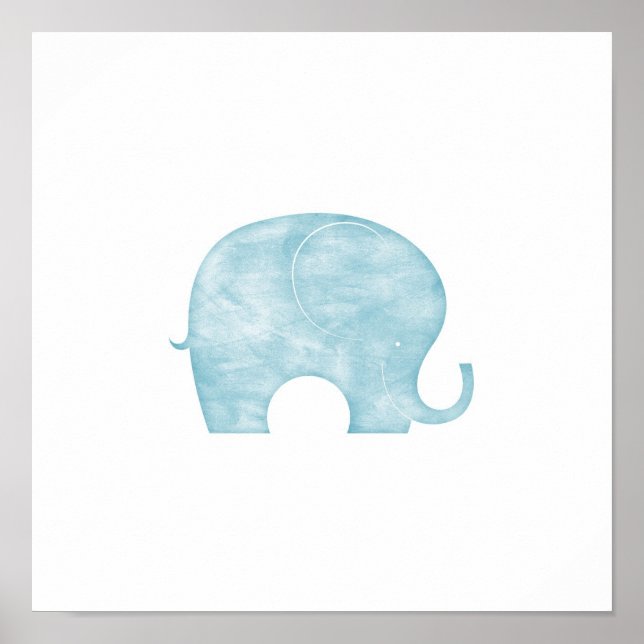 Blue Elephant Poster (Framsidan)