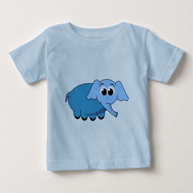 Blue Elephant T-Shirt (Framsida)