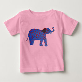 Blue Elephant Teckning Tutu Bodykostym Tröja