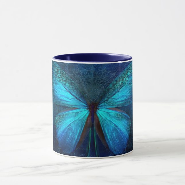Blue Emberwing Mugg (Center)