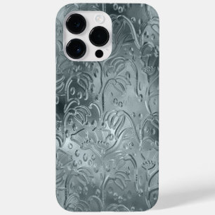 BLUE EMBOSSED METALLISK LOOK ORNAMATION