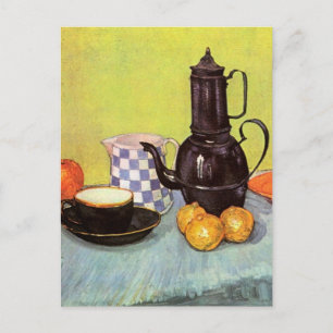 Blue Enamel Coffepot av Vincent van Gogh Vykort