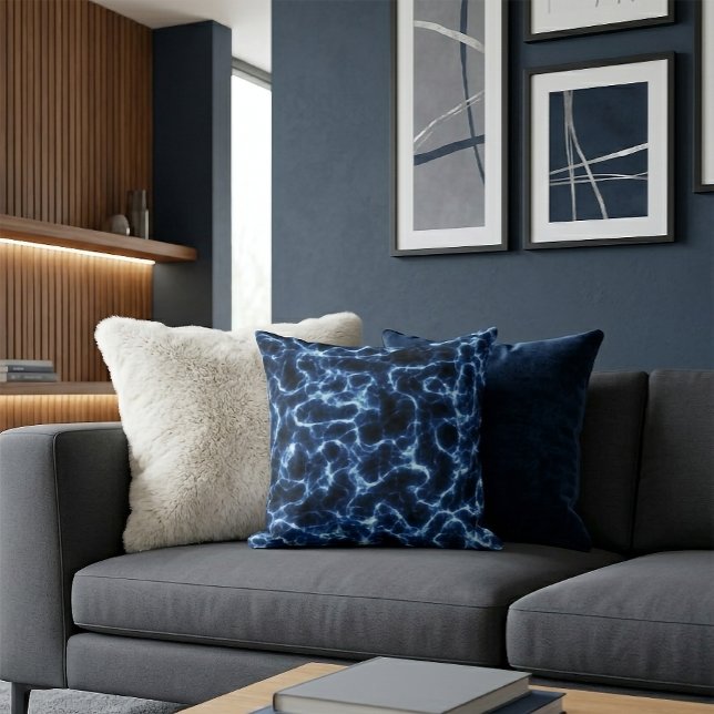 Blue Energy Pulse Kudde (Skapare uppladdad)