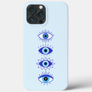 Blue Evil Öga Energy Meditation Hamsa Mystical