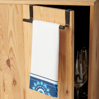 Blue Evil Öga Hand Kitchen Towels Kökshandduk