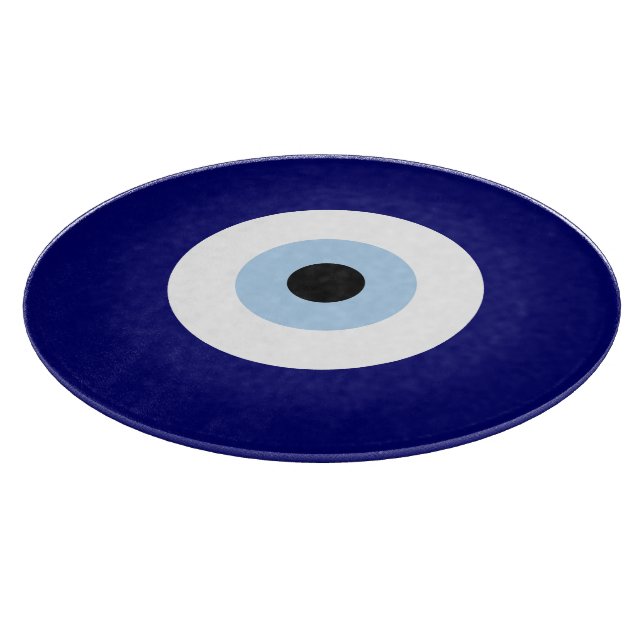 Blue Evil Öga Lycka till & Protection Symbol (Hörn)