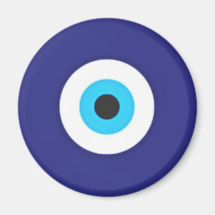 Blue Evil Öga Magnet