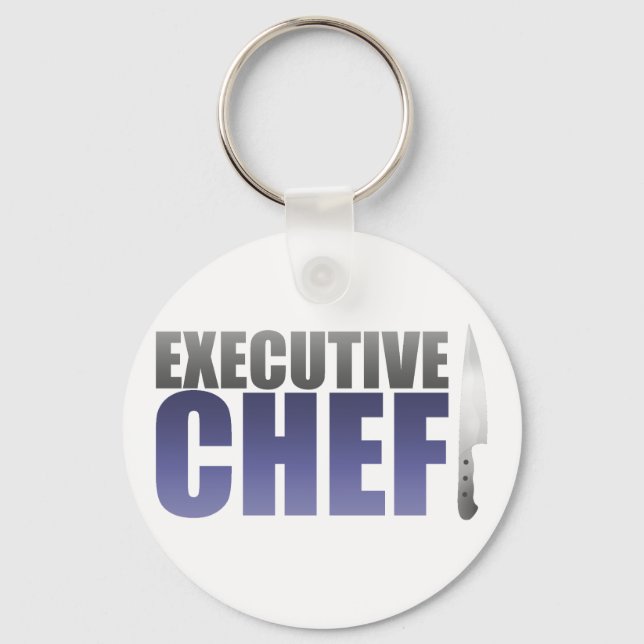 Blue Executive Chef Nyckelring (Framsida)