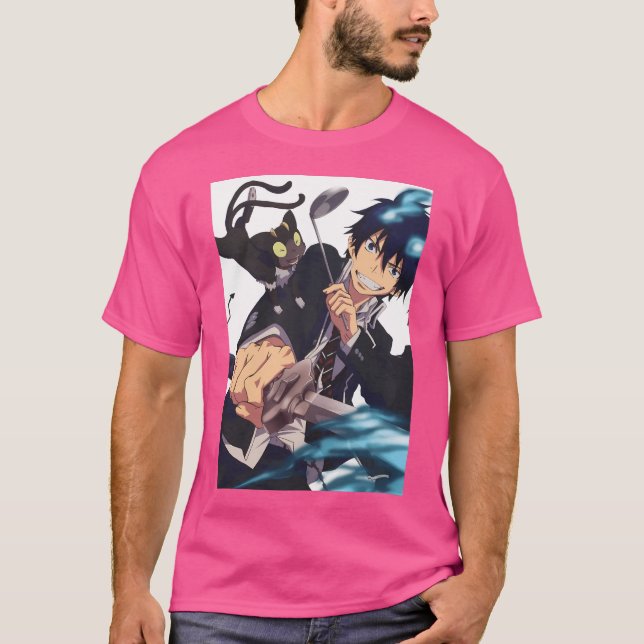 Blue Exorcist T Shirt (Framsida)