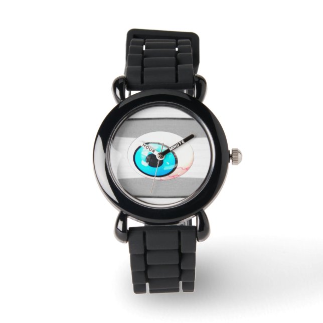Blue Eyeball Armbandsur (Framsida)