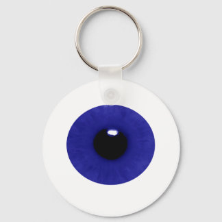 Blue Eyeball Keychain Nyckelring