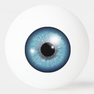 Blue Eyeball Pingisboll