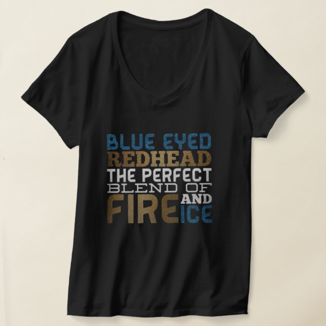 BLUE EYED-RÖDHÅRIG T SHIRT (Laydown)