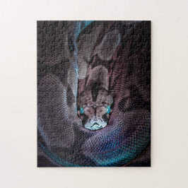 Blue Eyed Snake Jigszawa Puzzle Pussel