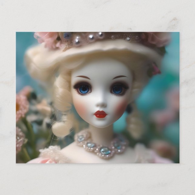 Blue Eyed Vintage Doll. Flygblad (Framsidan)