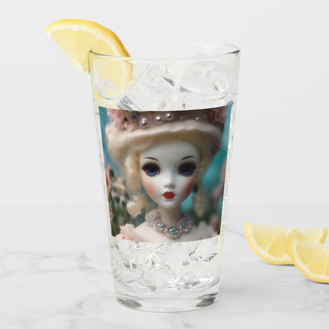 Blue Eyed Vintage Doll. Glaskopp (Framsida Ice)